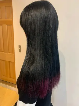 セミロング カラー 中目黒🌼 🌼ハナのヘアスタイル