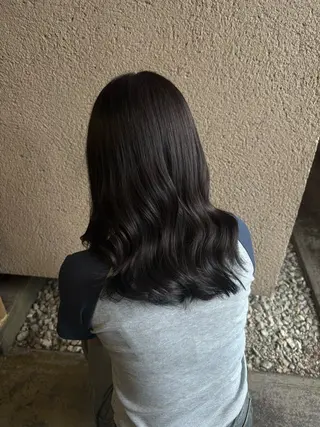 セミロング カラー SARAJU仁川 _aya🌼のヘアスタイル