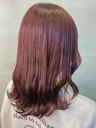 ミディアム カラー ヘアアレンジ 髪質改善Symbols 池袋【シンボルス】所属・💟髪質改善✴︎艶髪 /ヤマザト🦋のその他イメージ