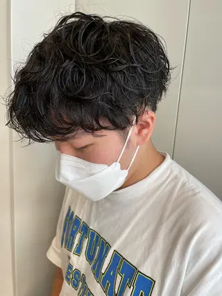 ショート パーマ メンズ 美容室Violet所属・伊藤 ひかりのヘアスタイル