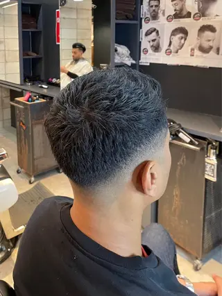 ショート メンズ FRANK'S BARBER日比谷店所属・金谷 一平のヘアスタイル