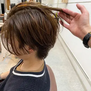 カラー メンズ 能登谷 泉稀のヘアスタイル