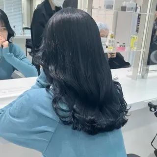 セミロング カラー ヘアアレンジ 🤍韓国ボブ/ 縮毛矯正🪽ひかりのヘアスタイル