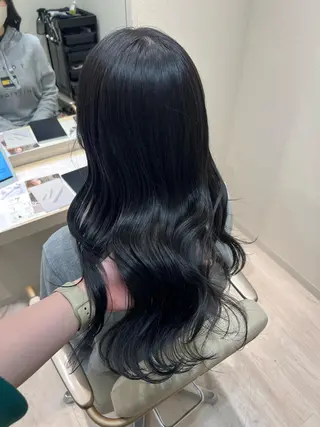 ロング mina .のヘアスタイル