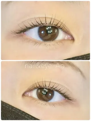 マツエク・マツパ Ao CHIE のマツエク・マツパデザイン