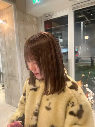 ミディアム piilo/岩花梨乃 今年残り2枠です！のヘアスタイル