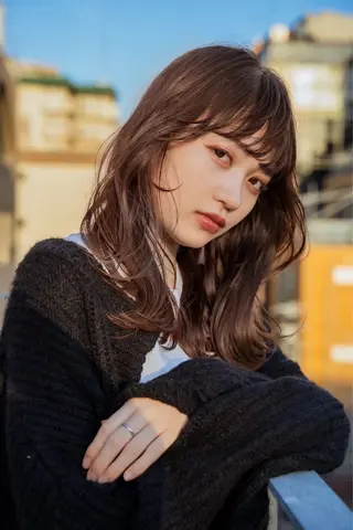 ミディアム カラー ✨髪質改善 縮毛矯正 艶髪 立川 コウキ✨のヘアスタイル