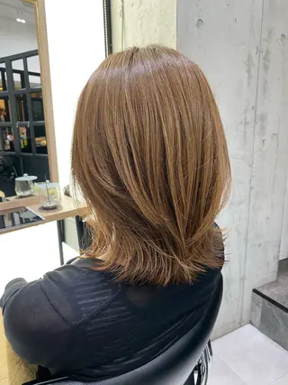 セミロング カラー YURI/20〜 30代メンズ/恵比寿のヘアスタイル