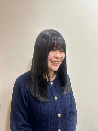 ミディアム ナチュラル大人っぽい スタイル MAORIのヘアスタイル