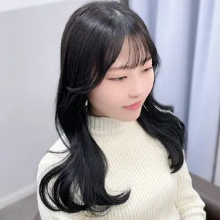 ロング 💎韓国ヘア💎 Harukaのヘアスタイル
