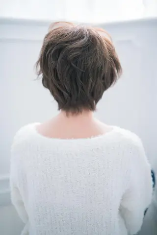 ショート a-granz 住吉店のヘアスタイル