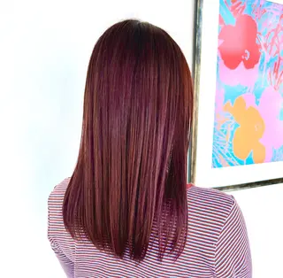 セミロング CA-PETZ 大石 ゆうなのヘアスタイル