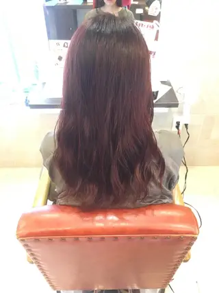 ロング カラー 🧶ブリーチカラー TERU🧶のヘアスタイル