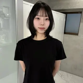 カラー riko/レイヤー/ 艶カラー/ヘアセットのヘアスタイル