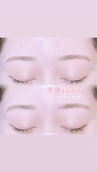 アイブロウ 🎀Neolive akari🍒のマツエク・マツパデザイン