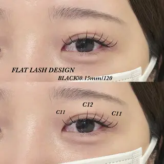 マツエク・マツパ 水柿 ミズガキのマツエク・マツパデザイン