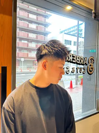 ショート FREAK BARBER SHOP河原町三条店所属・脇田 勇弥のヘアスタイル
