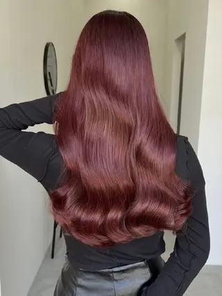 カラー ロング SOYON豊田市駅店所属・髪質改善/ 上村旺武のヘアスタイル