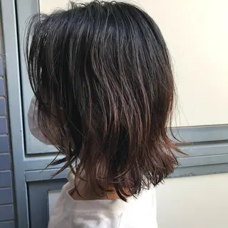 ミディアム カラー パーマ depart 表参道所属・<<副店長>>小島 翔一郎のヘアスタイル