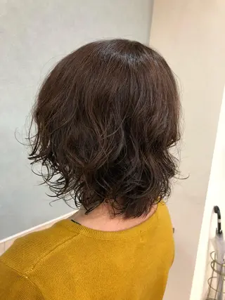 パーマ 大野 まゆのヘアスタイル
