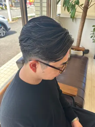 パーマ メンズ 安藤 ひなたのヘアスタイル