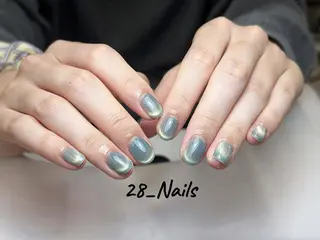 ショート トゥー フエンのネイルデザイン