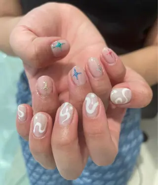 ネイル hiyori🫧 mieuxのネイルデザイン