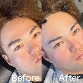 メンズ アイブロウ 5日◯ Yusukeの眉毛・アイブロウイメージ