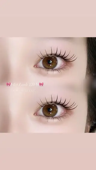 マツエク・マツパ BRILLANTE 🎀のマツエク・マツパデザイン