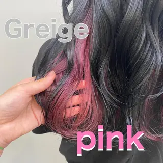 ロング カラー くすみミルクティー／ ブラウン🪡TOWAのヘアスタイル