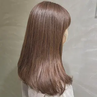 セミロング カラー 半個室女性salon 🩰Natsumiのヘアスタイル