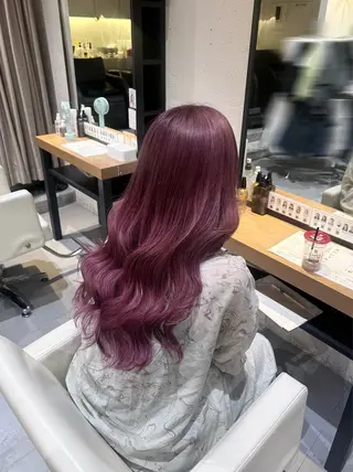 カラー 梅田/透明感カラー/ ストレート/mariのヘアスタイル