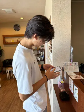 メンズ マール公式 ジュニアスタイリストのヘアスタイル