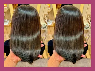 ミディアム カラー 髪質改善/ハイトーン /茅ヶ崎/YUKAのヘアスタイル