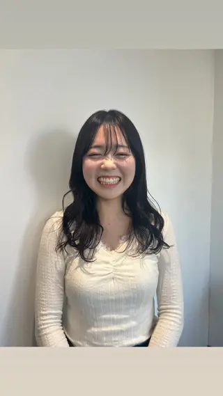 カラー 小川 鈴佳のヘアスタイル