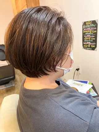 ショート MIRUCO by KURAKU所属・マキシ ヤスアキのヘアスタイル
