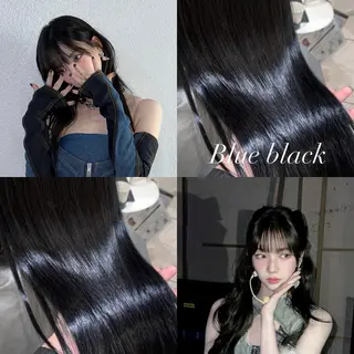 ロング カラー 💖大人韓国ヘア💖 韓国艶カラー【銀座】のヘアスタイル