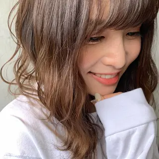 ロング SAKURA 原宿所属・なかの たくみのヘアスタイル