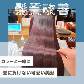 ロング 髪質改善/shuki 韓国/代表取締役のヘアスタイル