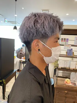 ショート カラー 髪質改善/ブリーチ 田代 龍我のヘアスタイル