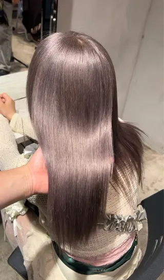 カラー album銀座店所属・ブリーチ特化/ 銀座/シンヤのヘアスタイル