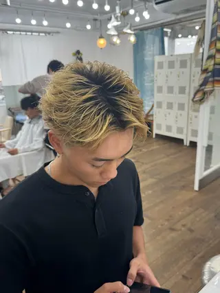 ショート パーマ メンズ メンズ特化サロン ユウヘイのヘアスタイル