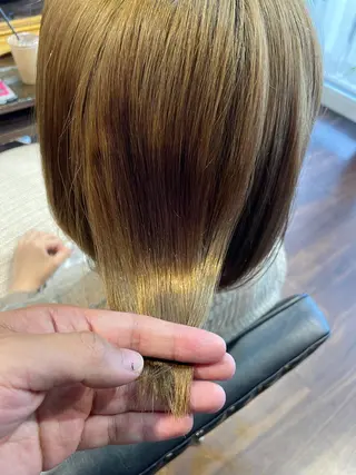 ミディアム Michel by chainon ミッシェルバイシェノン所属・美髪職人/傷ませない カラー/橋本拓弥のヘアスタイル