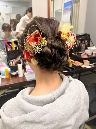 ロング ヘアアレンジ COMOREVI hair salon所属・KANA🌿透明感/ レイヤーcut🌿のヘアスタイル