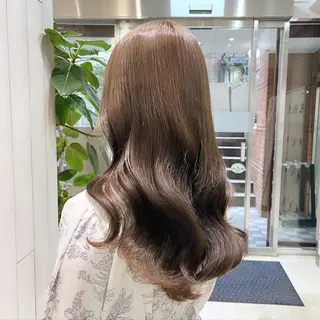 セミロング カラー ヘアアレンジ GO TODAY SHAiRE SALON 原宿verno店所属・完全💗マンツーマン marinのヘアスタイル