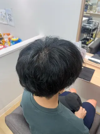 カラー メンズ 笠原 あかりεїзのヘアスタイル