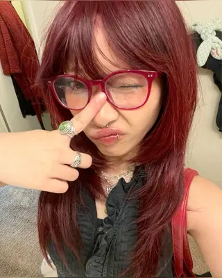 カラー 🥀韓流暖色ヘア 🥀yuzukiのヘアスタイル