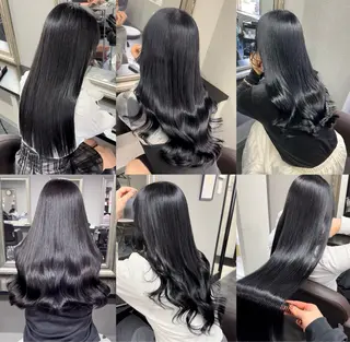 ロング カラー Selenehair 三条本店のヘアスタイル