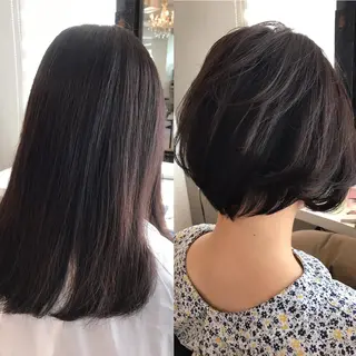 ショート カラー 代官山/恵比寿所属・髪質改善/縮毛矯正 専門　代官山/恵比寿のヘアスタイル