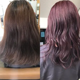 ミディアム カラー 💎髪質改善💎 デザイナーshinのヘアスタイル